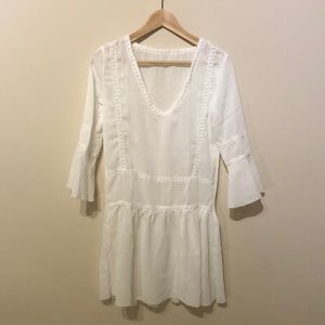 White Dress/Top blouse no brand name!